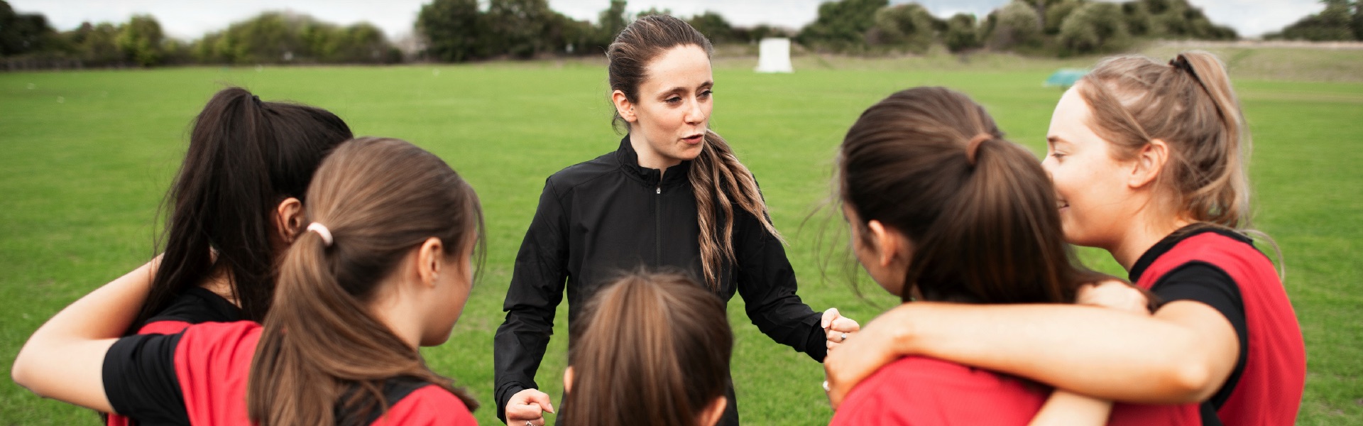 Image of women on playing field