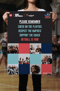 Netball Please Remember Poster